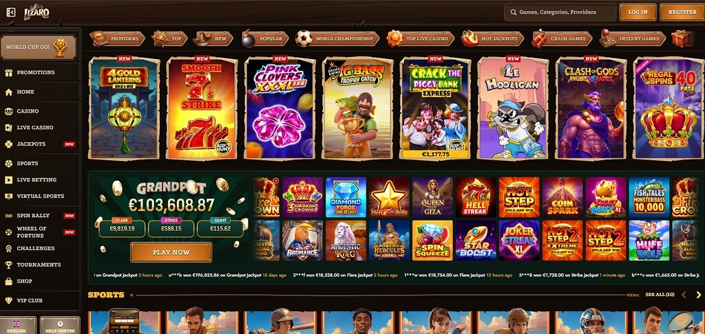 Atefia Casino Interface